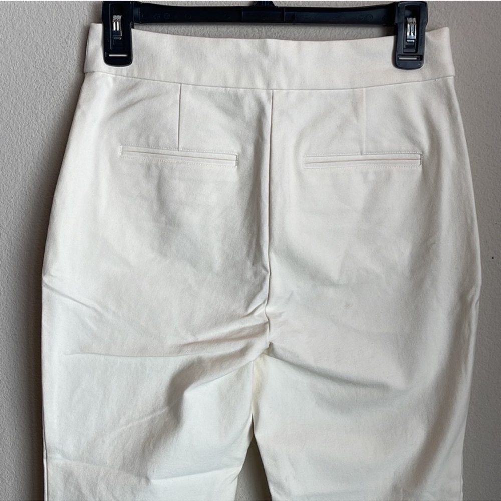 10 Crosby Derek Lam Bianca Split Front Crop Trouser Size 4 - Picture 8 of 9